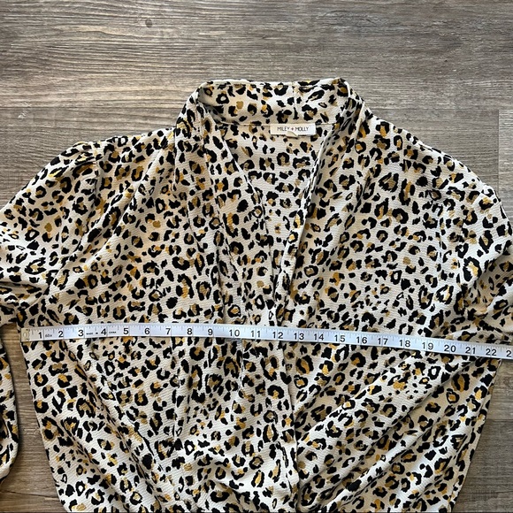 Leopard Print Miley + Molly Blouse - Picture 8 of 10